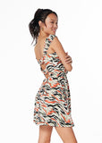 VESTIDO LUND ELASTICOS ESPALDA MULTICOLOR