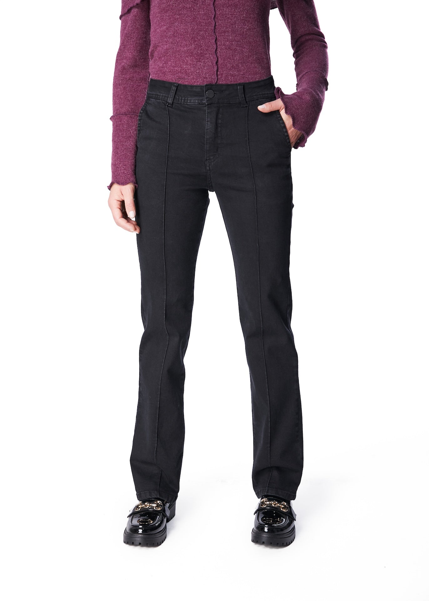 JEANS PIRAGÓ RECTO ALFORZA