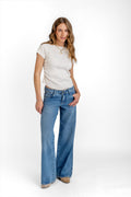 JEANS PUFF WIDE BOLSILLO C/ ESTRELLA AZUL EFESIS