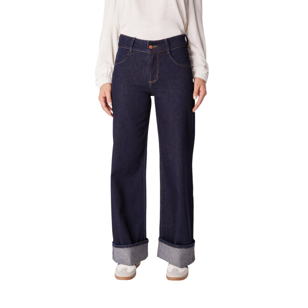 JEANS MOLLE PALAZZO BASTILLA ANCHA