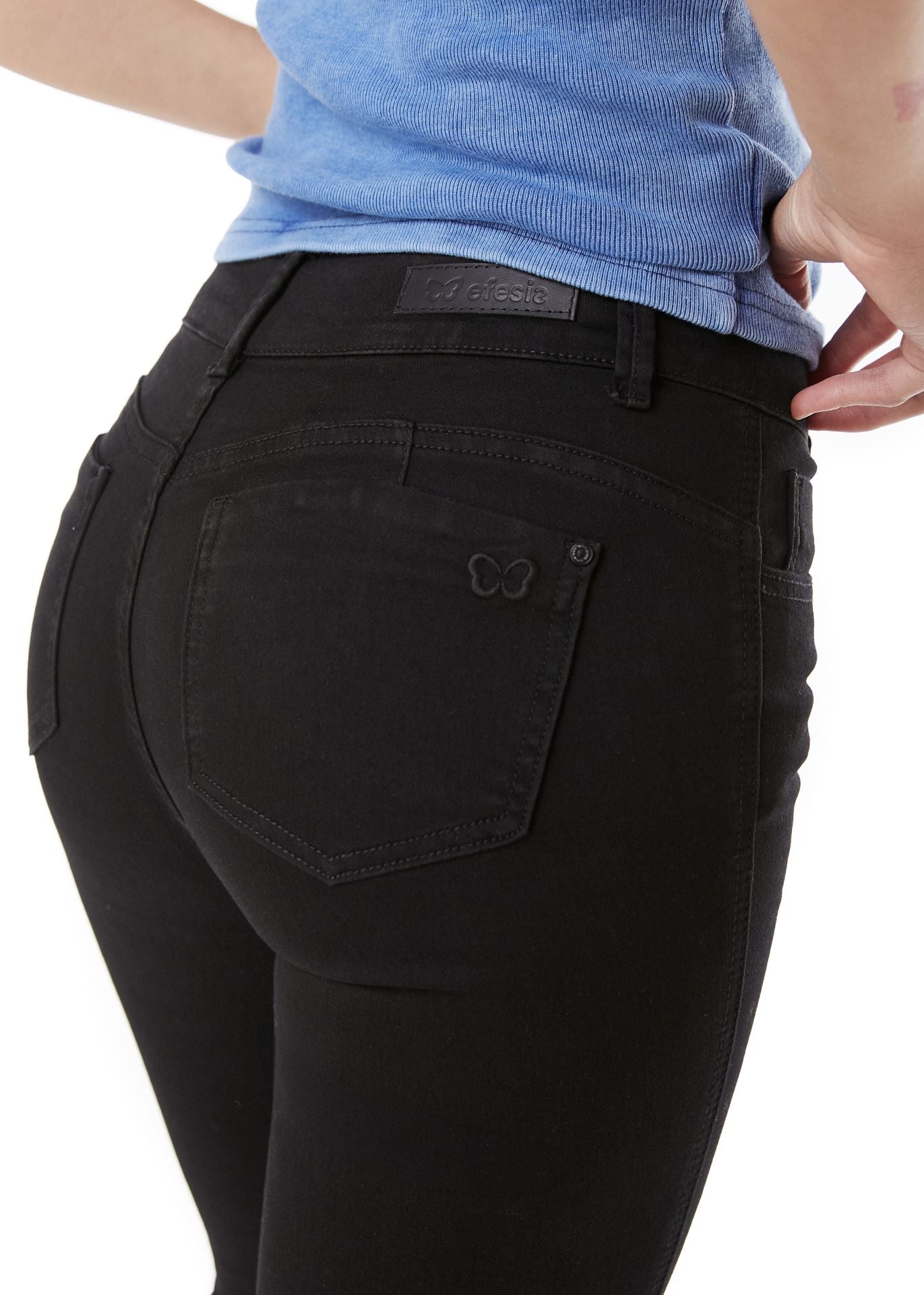 Jeans Emi Straight - Recto Negro Efesis