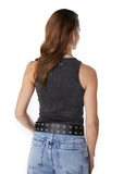 POLERA LAM TANK FIT GRAVILLADA GRAFITO EFESIS