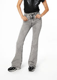 JEANS FEEL FLARE BOLSILLO C/ TAPETAS GRIS EFESIS
