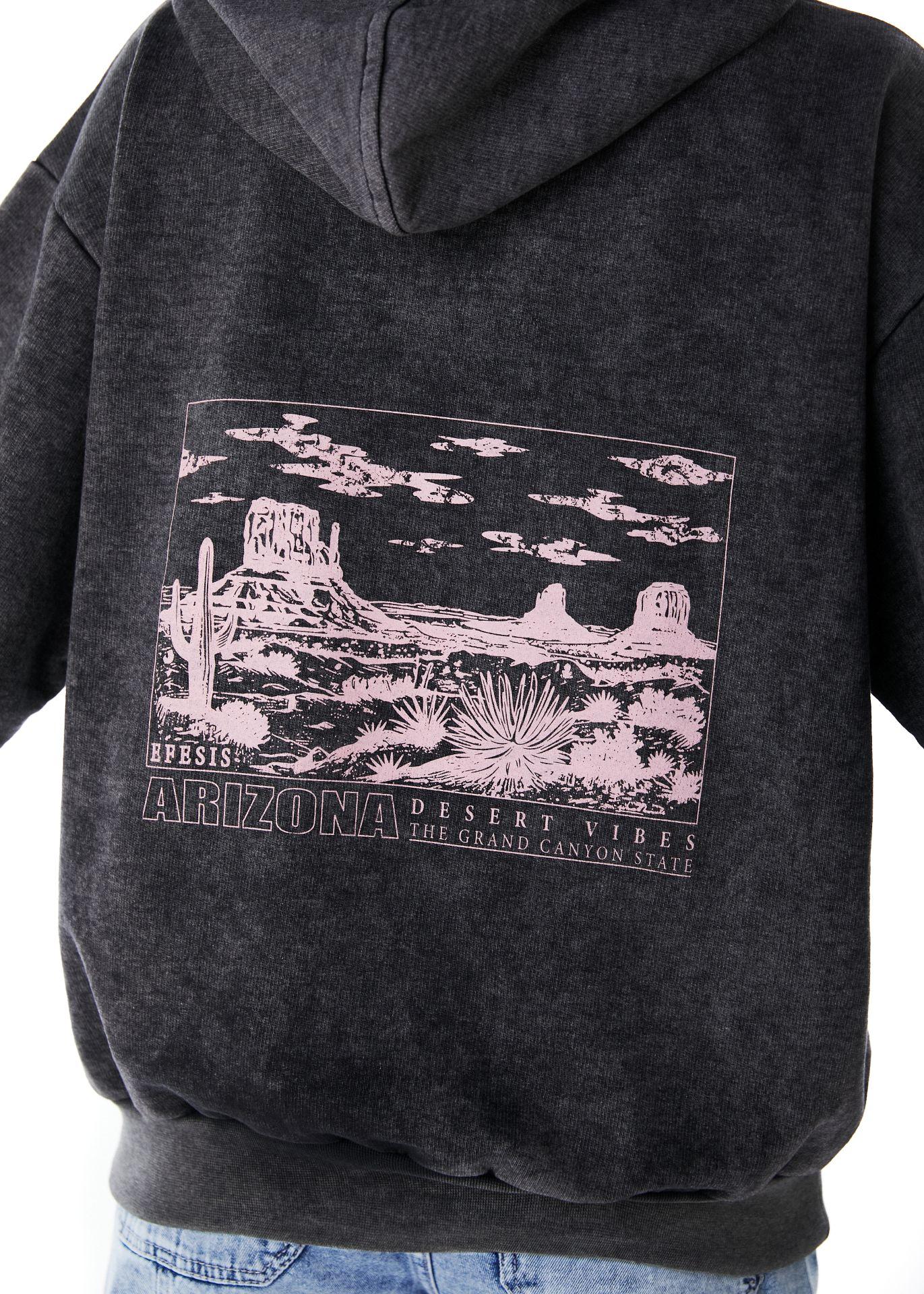 POLERÓN MARTI OVERSIZE C/ ESTAMPADO GRIS EFESIS