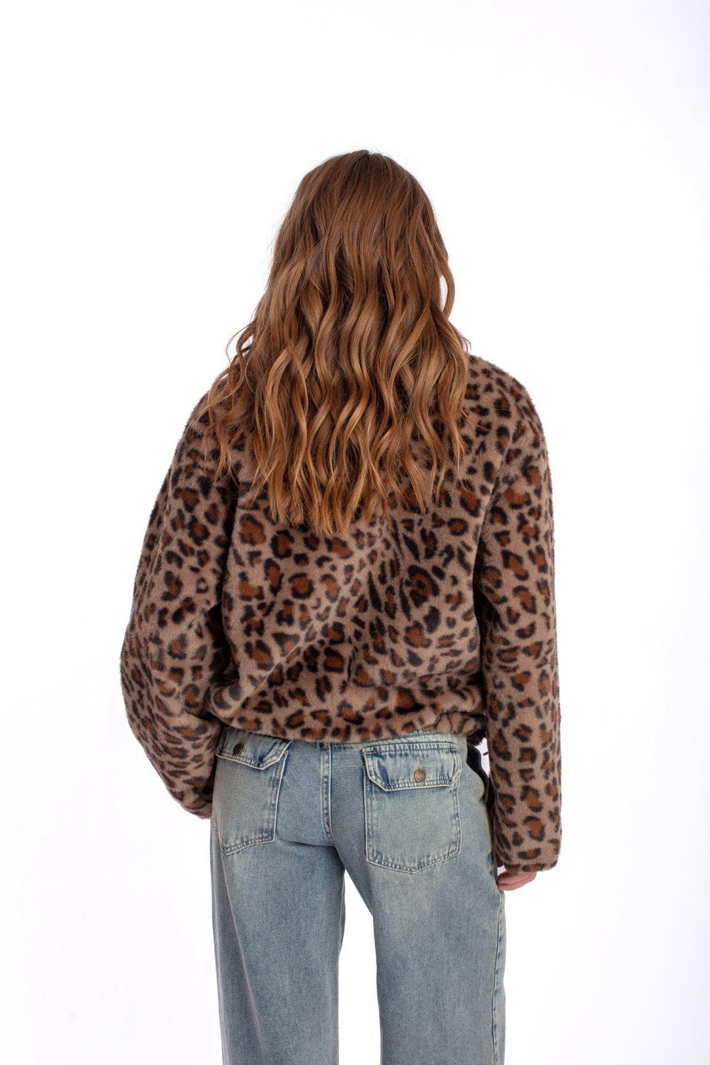 Chaqueta Zany Regular tipo Chiporro Animal Print Efesis