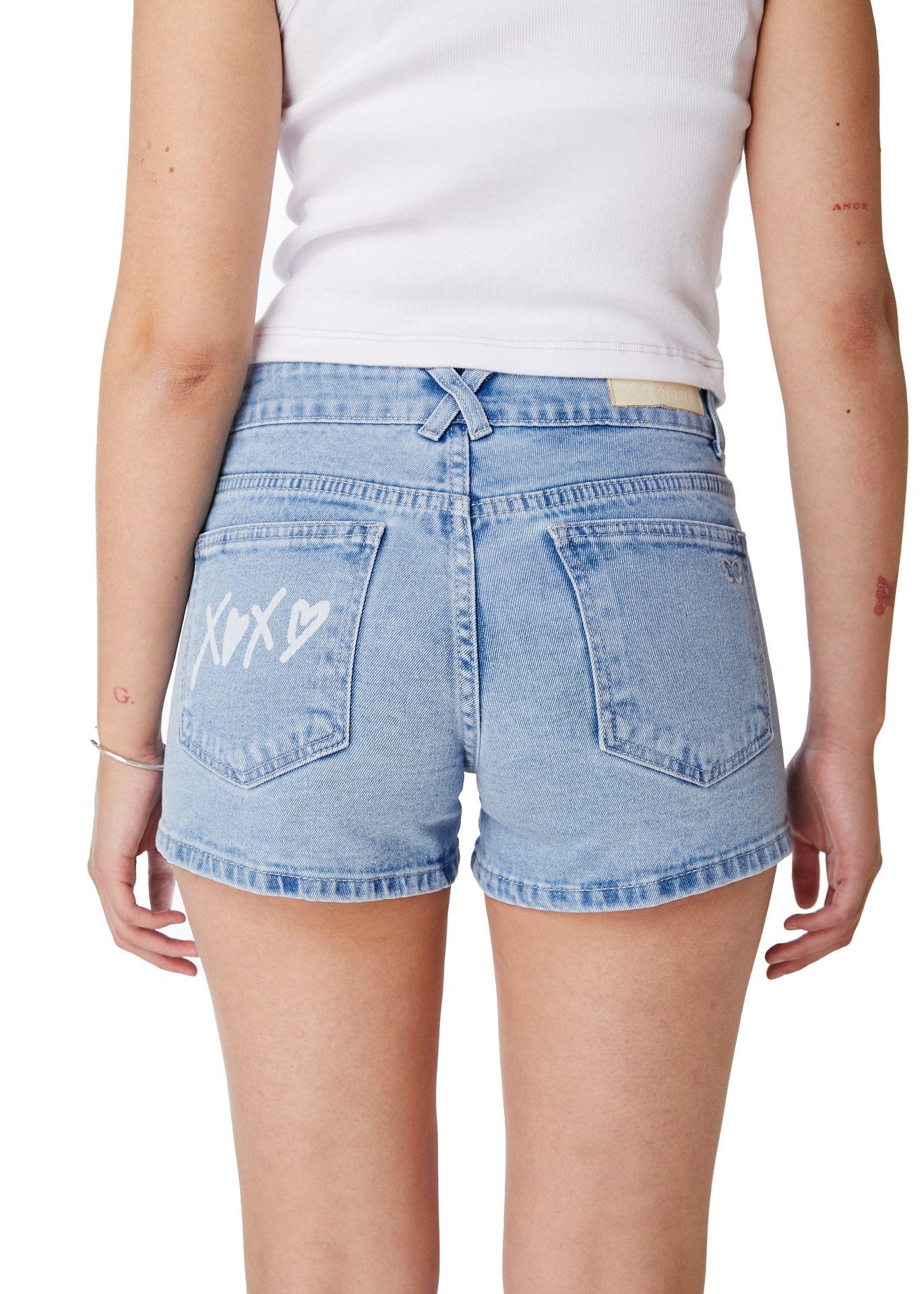 SHORT TACHI BOLSILLO PARCHE RAYO AZUL LIGHT EFESIS