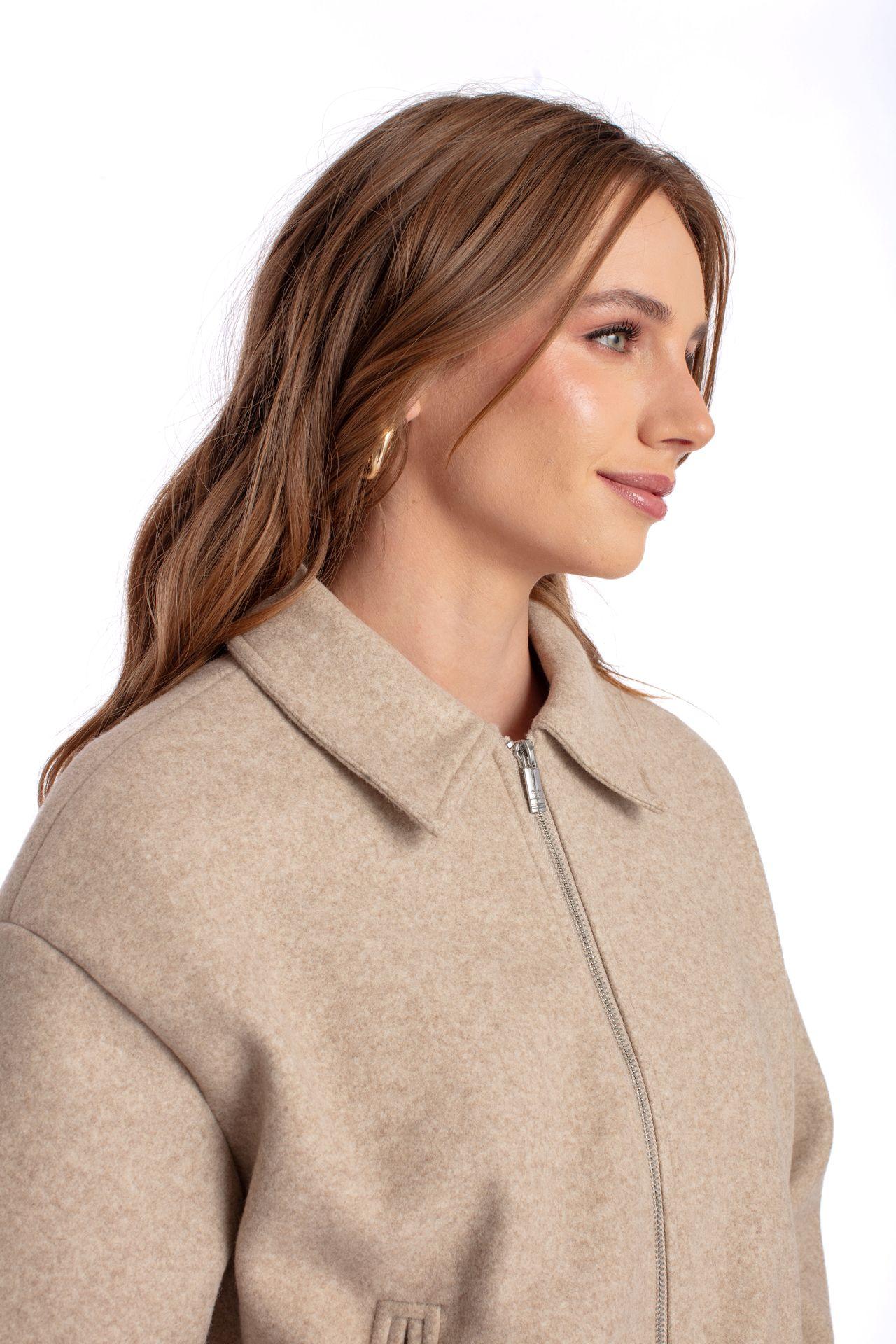 CHAQUETA SILLY REGULAR GLOBO CAFÉ EFESIS