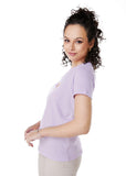 POLERA GIOVY REGULAR ESTAMPADO LILA EFESIS