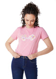 POLERA GIOVY REGULAR ESTAMPADO ROSAD0 EFESIS
