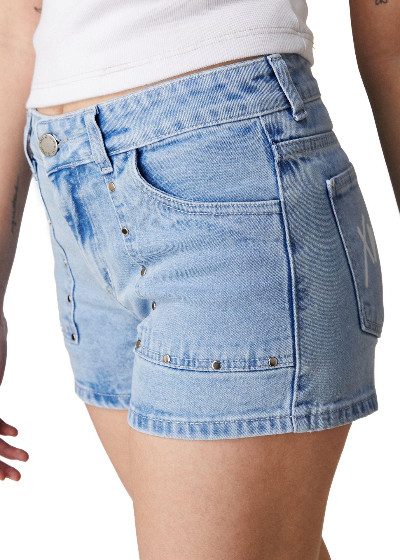 SHORT TACHI BOLSILLO PARCHE RAYO AZUL LIGHT EFESIS