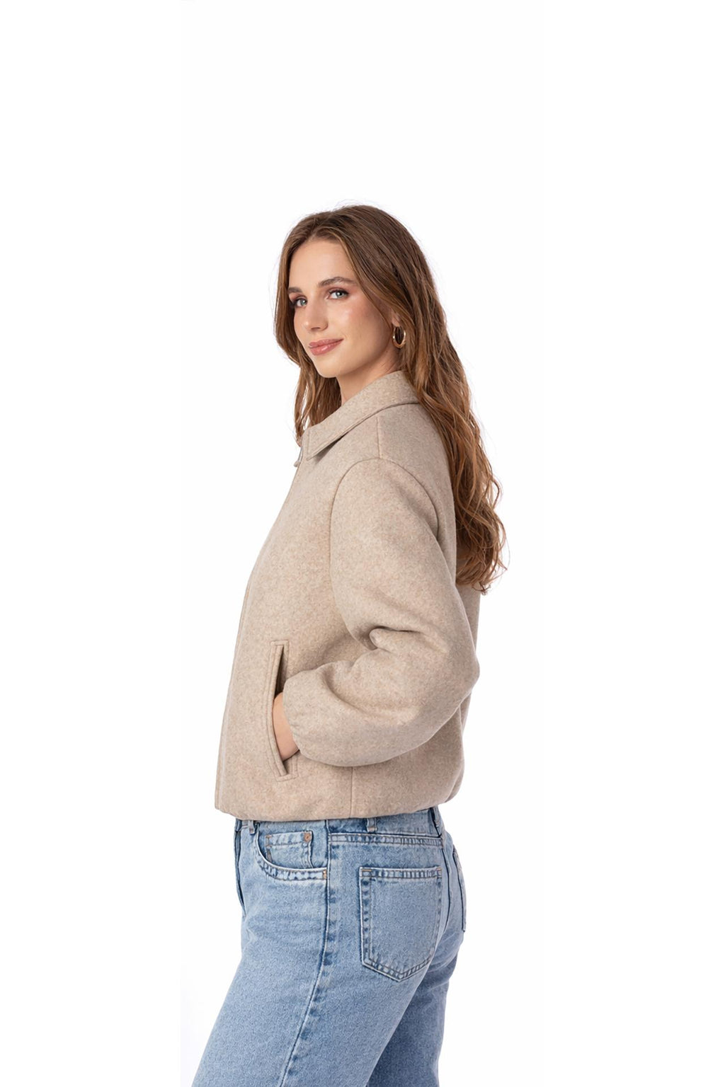 CHAQUETA SILLY REGULAR GLOBO CAFÉ EFESIS