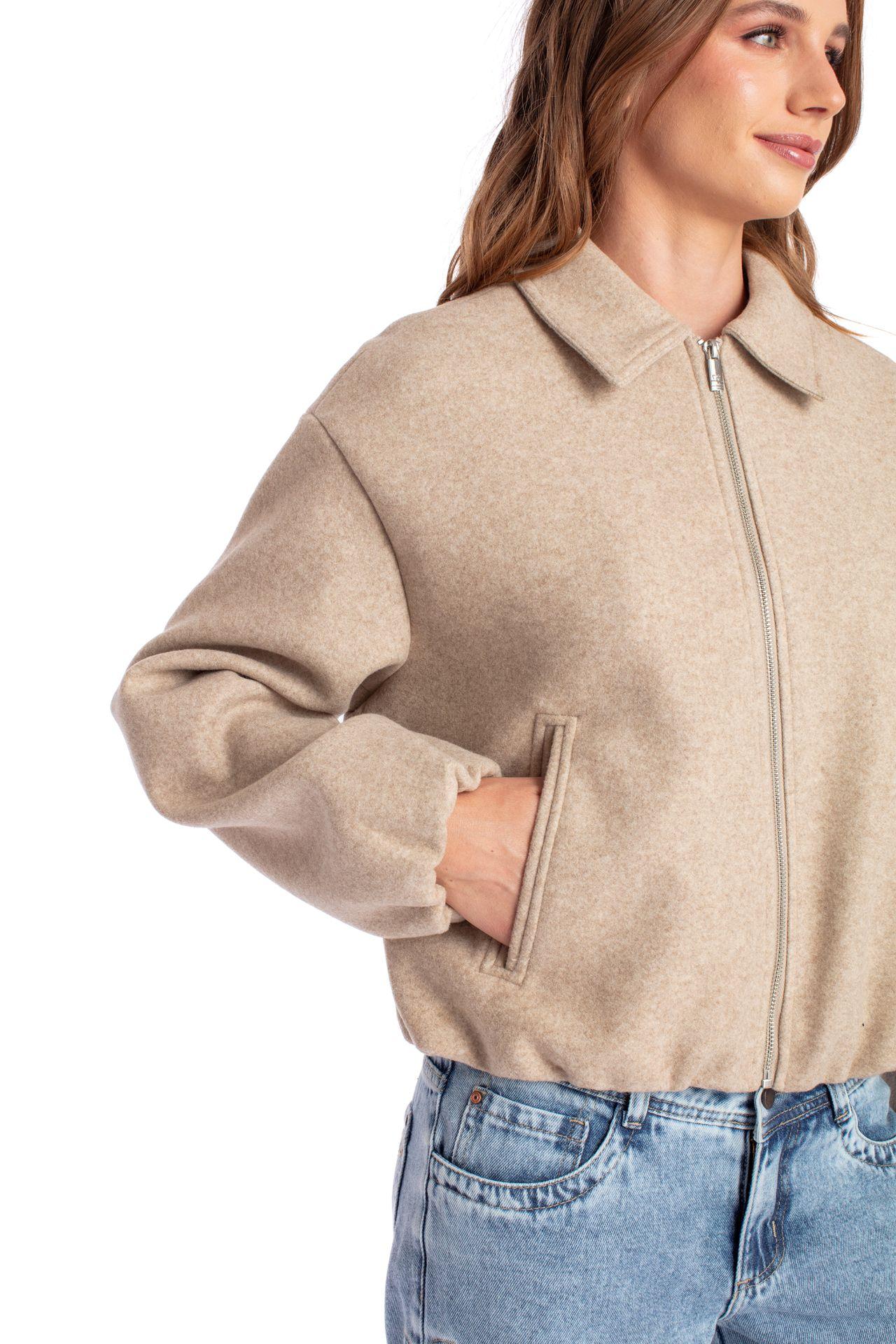 CHAQUETA SILLY REGULAR GLOBO CAFÉ EFESIS