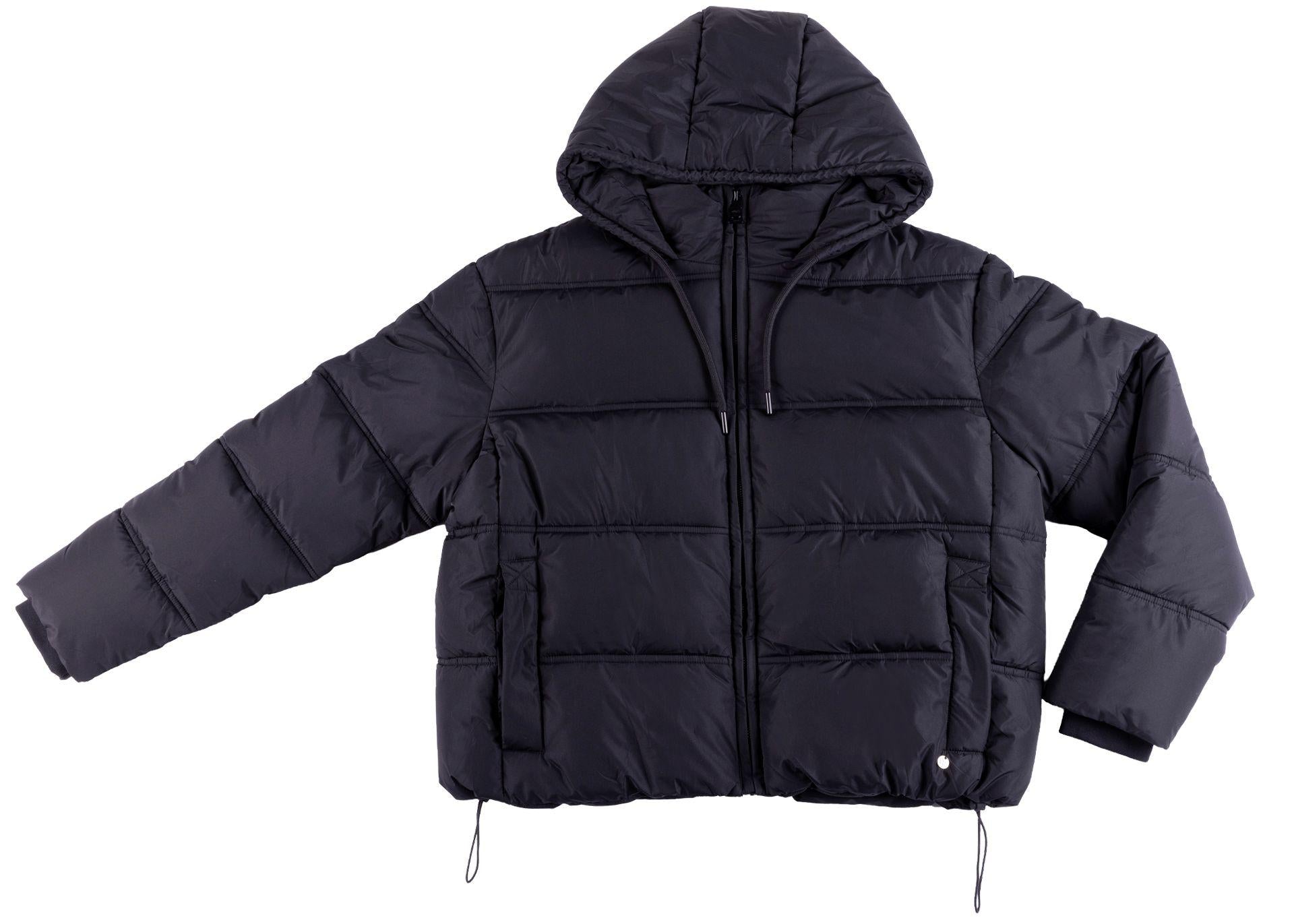 Parka Peka Regular Puffer Negro Efesis