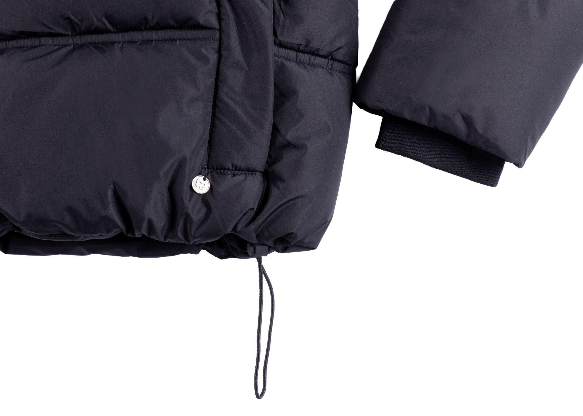 Parka Peka Regular Puffer Negro Efesis