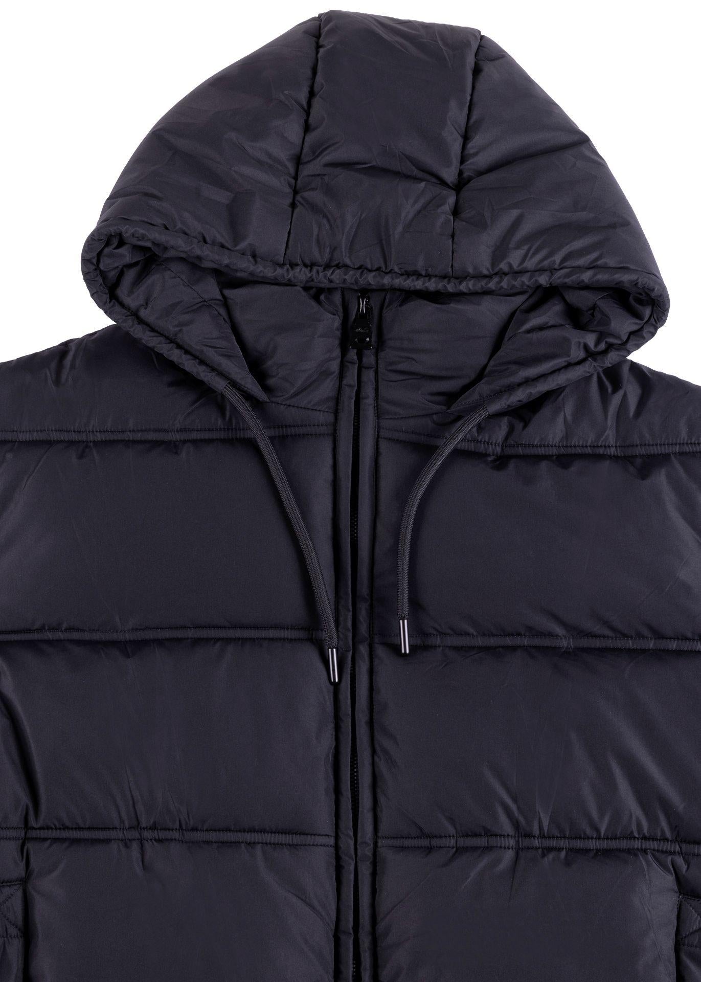 Parka Peka Regular Puffer Negro Efesis