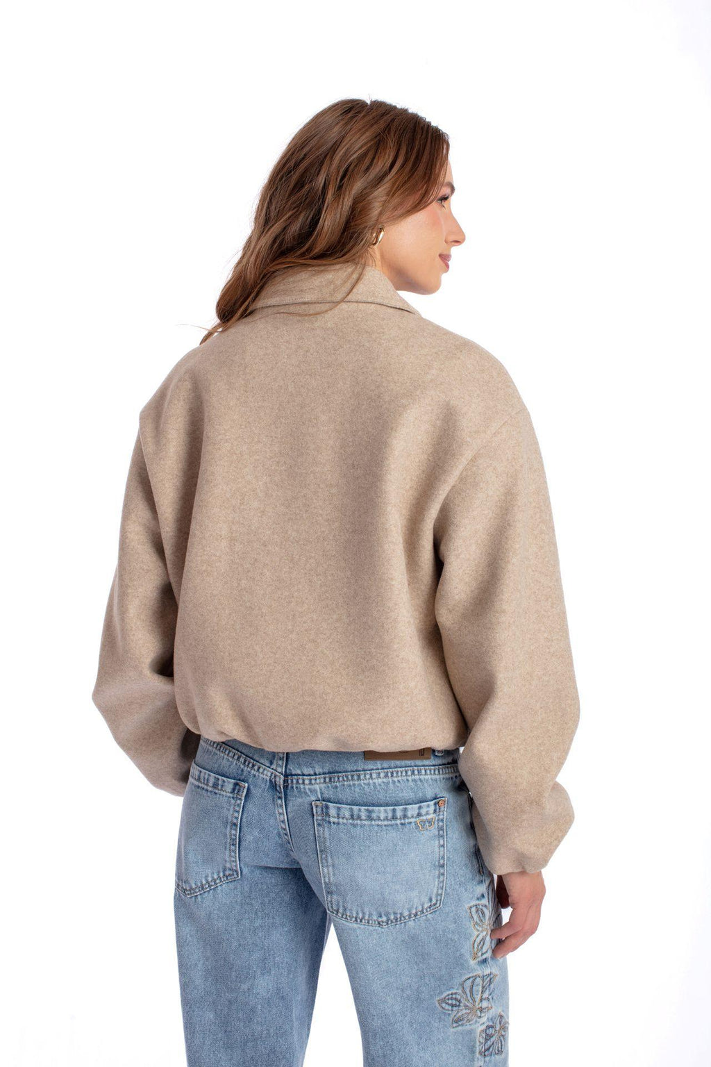 CHAQUETA SILLY REGULAR GLOBO CAFÉ EFESIS