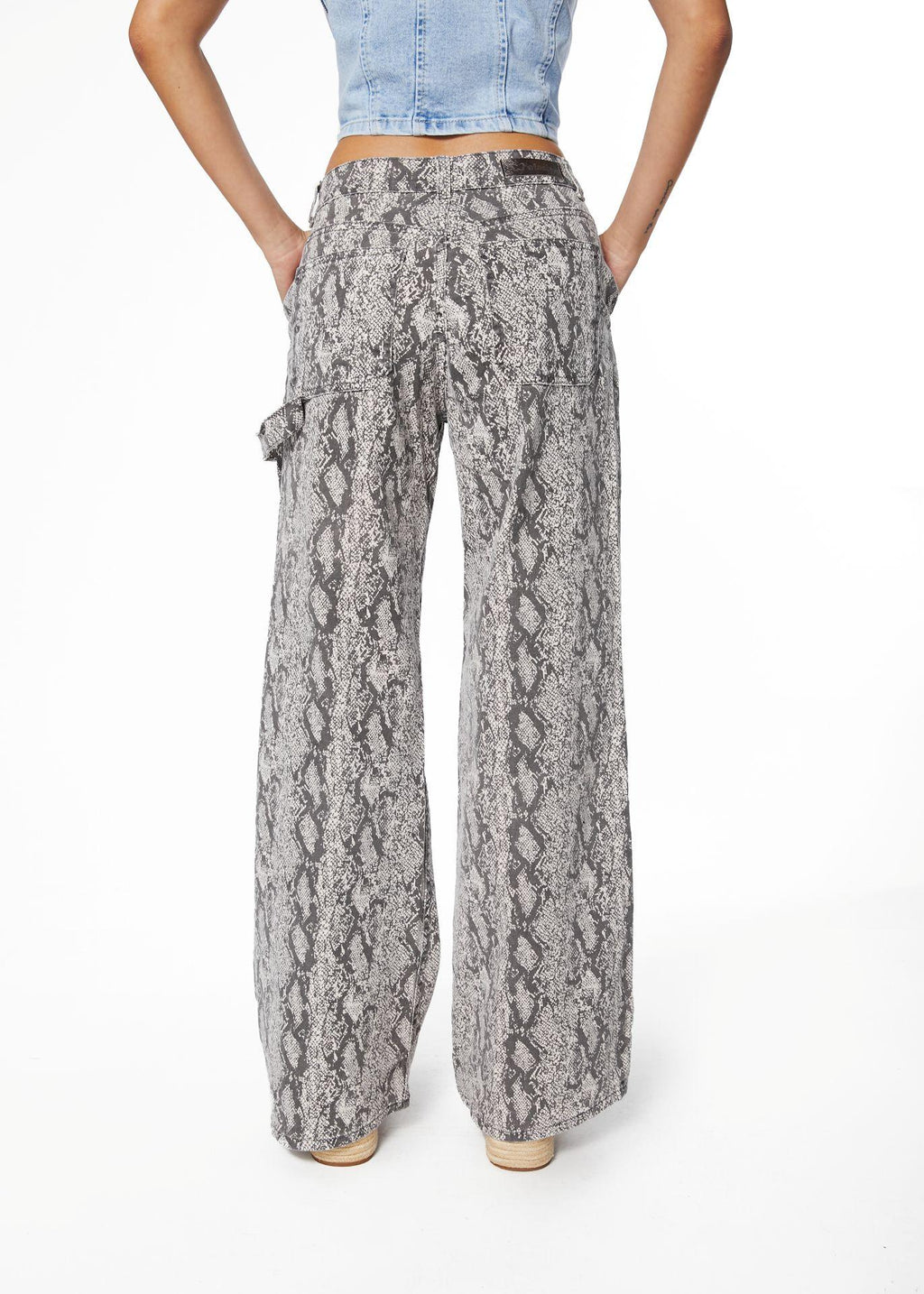 Pantalòn Pity Palazzo Animal Print Efesis